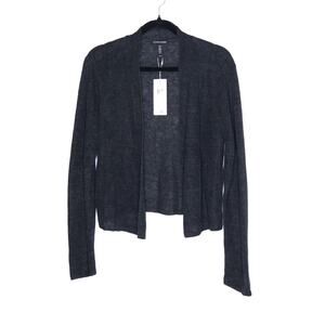 EILEEN FISHER NEW Organic Linen Cropped Cardigan Seaweed Casual Women's M